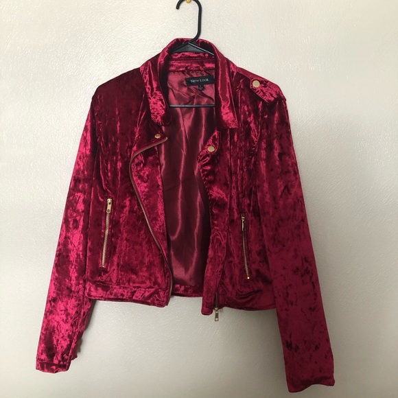 Newlook (L) velvet jacket. - Picture 2 of 3